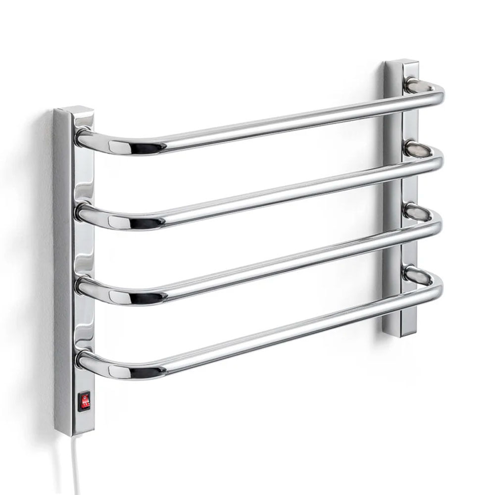 Toalheiro Termico para 1 Toalheiro 220V Fio Esquerdo Cromado Flape 46414_0